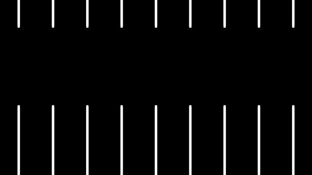 Neon lights blinking lines moving animation, neon lines streaming across on black background 4k video, Abstract glowing rainbow color neon lines motion background