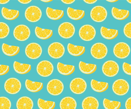 abstract orange fruit seamless pattern wallpaper
