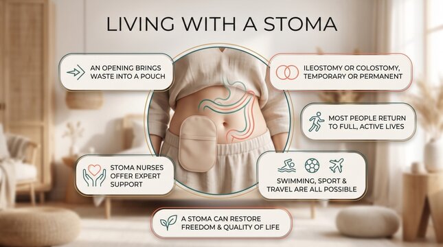 Living with a stoma after IBD surgery