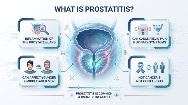 What is prostatitis infographic