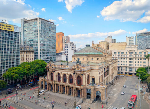 Municipal theatre Sao Paulo, Brasil