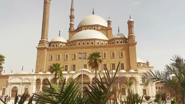 Mohammed Ali Mosque in Cairo, Egypt