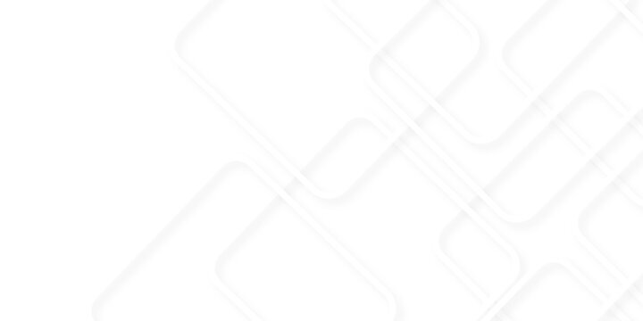 Layers of textured white transparent material in triangle and squares. vector minimal space technology layout tech digital science web template banner texture design.