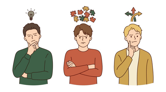 Visualizing the journey of thought insightful ideas, perplexing problems, and important choices