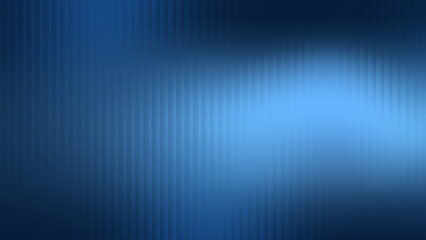 Fototapeta premium Abstract blue gradient background with vertical lines and blurred light effects for digital displays