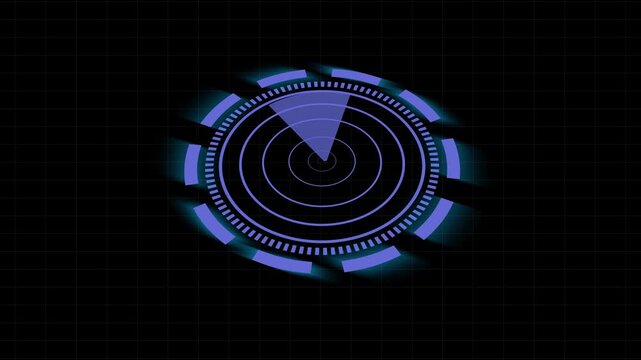 Radar display layouts trace target location blips over a crisp telemetry mesh. Air traffic control training software looks highly authentic using this interface. Beams sweep.