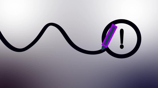 Outline animation paths trace black wireframe shapes onto white canvas screens. Creative educational drawing tutorials gain high clarity from this asset. Layout arcs expand.