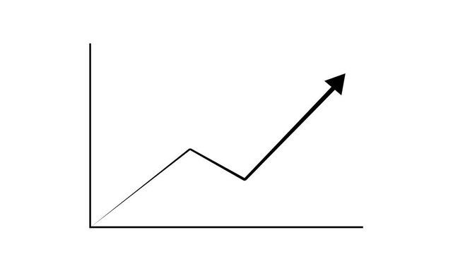 Line graph displays track rising performance trends using crisp upward arrows. Modern business analytics dashboards look clean and professional here. Statistics grow.