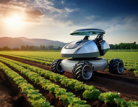 robotic vehicles and advanced technology reshape the agricultural landscape elevating smart farming practices