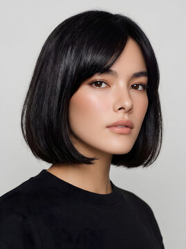 Italian bob haircut