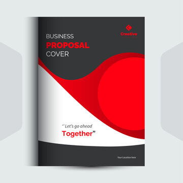 Corporate Business Proposal Cover Design Template