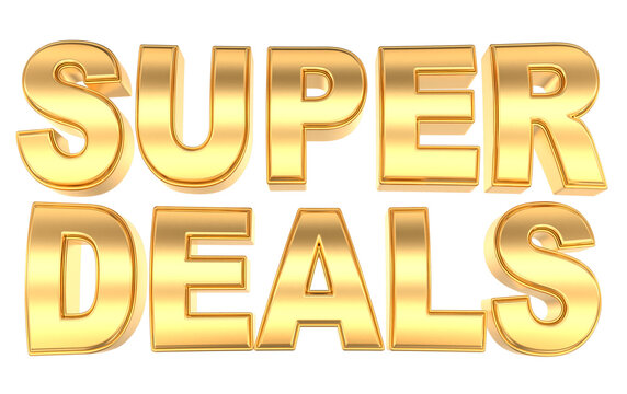 Super deals 3D gold lettering