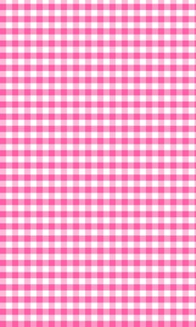 Vibrant pink and white checkered pattern featuring a classic gingham textile design for decorative backgrounds and creative graphic design projects