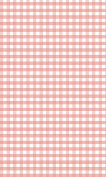 Soft pastel pink and white gingham pattern featuring a classic checkered textile design for fashionable home decor and fabric backgrounds