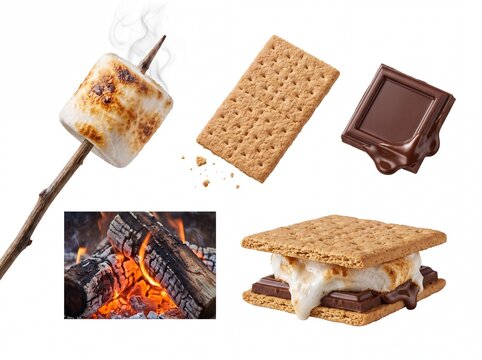 Campfire Smores Set Detail Photography