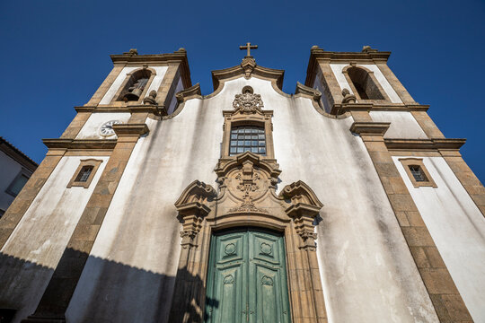 Church of San Vicente de Guarda, situated in the historic centre of Guarda, Portugal