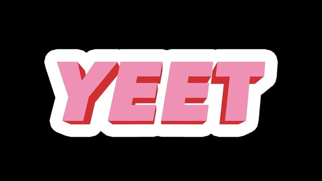 Soft Sticker 3D Effect Expression Word Title Intro
