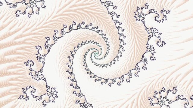 Stunning detailed mathematical fractal visuals featuring intricate textures and vibrant geometric patterns evolving seamlessly through continuous dimensional movement