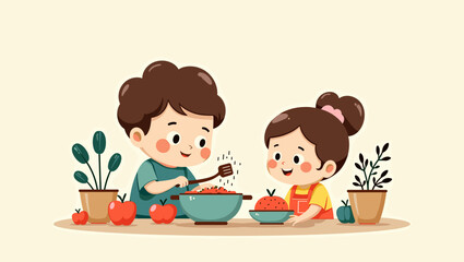 An elderly couple smiling and enjoying a warm drink together in a cozy living room, with copy space for lifestyle and wellness marketing.