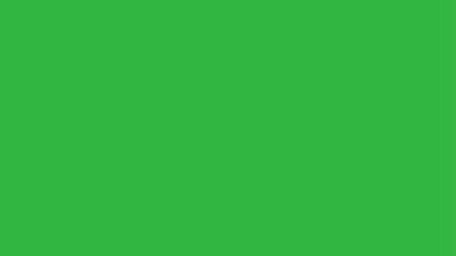 Glowing Yellow Neon Laser Line Transition Sweep On Green Screen Chroma Key For Video Editing Transitions