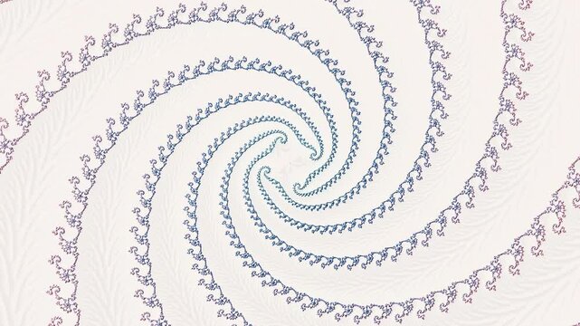 Stunning detailed mathematical fractal visuals featuring intricate textures and vibrant geometric patterns evolving seamlessly through continuous dimensional movement
