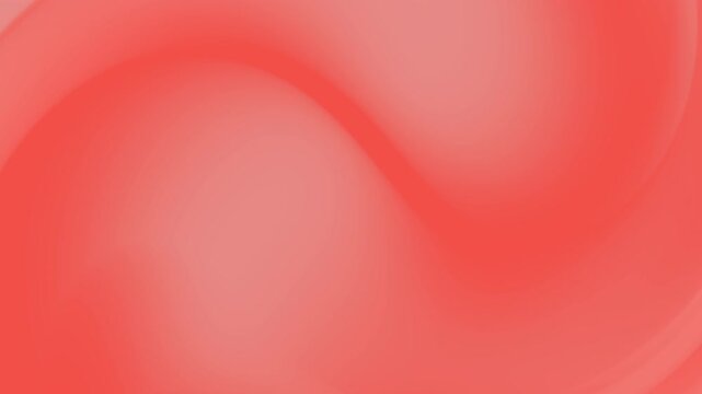 Soft coral swirl background with organic curved motion, gentle S-shape flow. Warm glowing gradient. Great for wellness, lifestyle, and app backdrops. 4K loop.