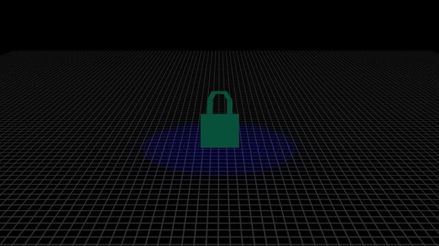 Abstract access portals confirm secure firewall parameter overrides in green locks. Corporate network security overviews look highly authentic via this tool. Rings pulse.