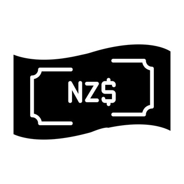 New Zealand Dollar Vector Icon
