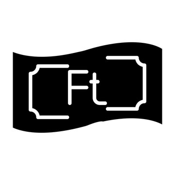 Hungarian Forint Vector Icon