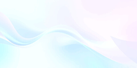 Fototapeta premium Abstract Blue Flowing Wave Background with Smooth Gradient Curves Light Lines Modern Technology Vector Design Wallpaper Texture Illustration