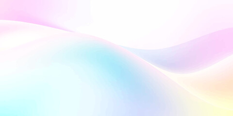 Fototapeta premium Abstract Colorful Blue and Pink Gradient Wave Background with Flowing Curved Lines Smooth Light Pattern Digital Vector Illustration Wallpaper Design