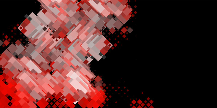 Photograph of digital glitch or colorful texture pixel display error