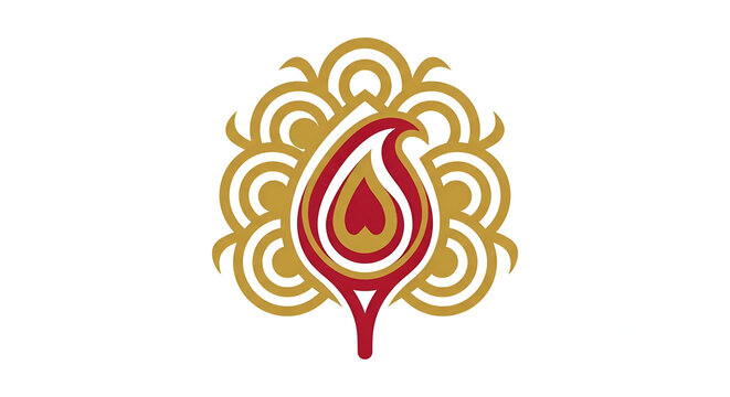 traditional Indian saree border