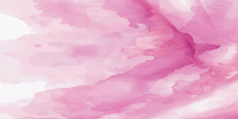 Fototapeta premium Soft Pink Watercolor Abstract Background with Hand Painted Wash Texture and Pastel Artistic Design