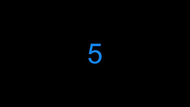 Neon blue color circle loading and buffering icon animation.loading bar line progress loop Animation video transparent background with alpha channel. 