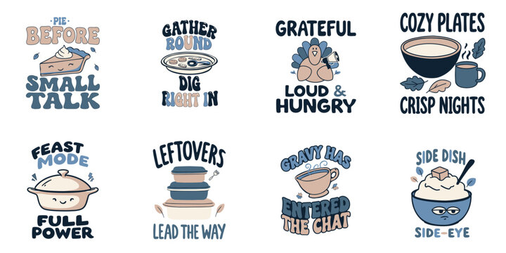 Cheerful Food Phrases For Cozy Kitchen Nights