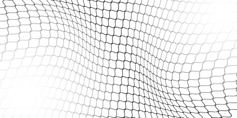 Mesh texture for fishing nets. Grunge pattern for sportswear or soccer goal, volleyball net, basketball hoop, hockey, athletics. Mesh background © Faisol