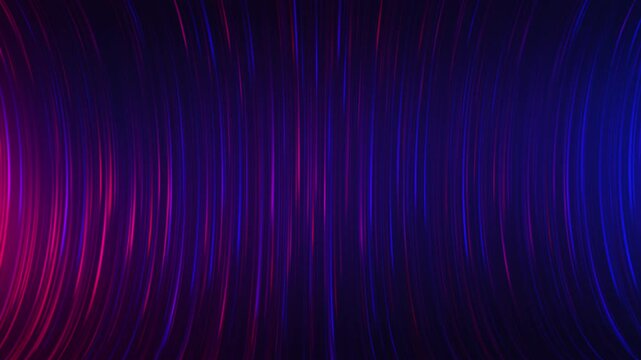 Dynamic neon light trails flowing with vibrant hues, ideal for modern tech backgrounds and futuristic designs with a captivating, energetic feel
