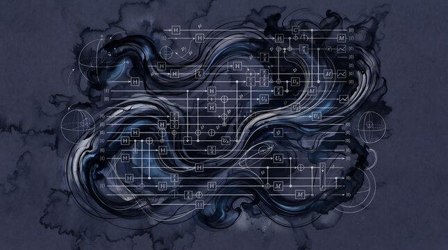 Quantum Computing and Physics Circuit Background