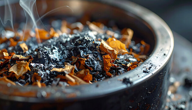 Smoldering ash bowl