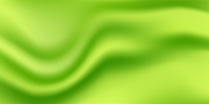 Matcha latte smooth gradient. Green lime color blurred splash background. Pistachio liquid wave wallpaper. Matcha tea flavor drink texture backdrop for promo, brochure, banner. Vector juicy fresh bg
