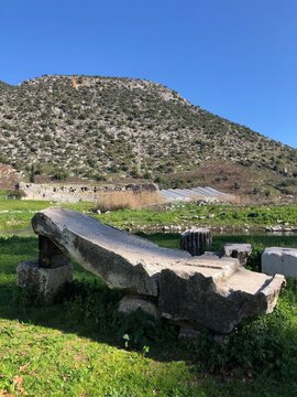 Ancient Greek and Roman Architecture, Limyra Ancient Ruins, Antalya Turkey