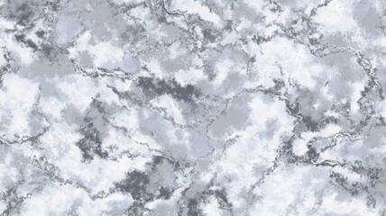 Obraz premium Monochrome cracked surface texture. Artificial intelligence image
