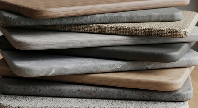 Stacked cutting boards