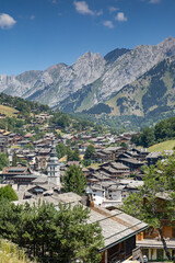 Obraz premium Eglise de La Clusaz (Haute Savoie - France)
