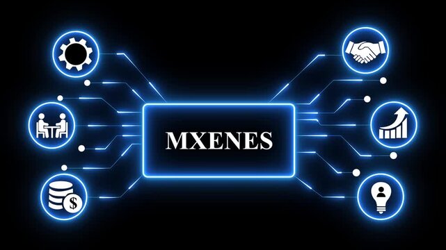 MXenes Structure Concept.A family of two-dimensional materials composed of transition metal carbides, nitrides, and carbonitride.4k technical animation and 4k video.