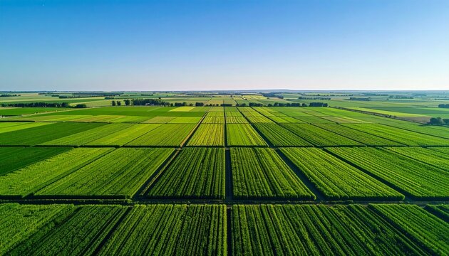 Aerial Farmland Patterns