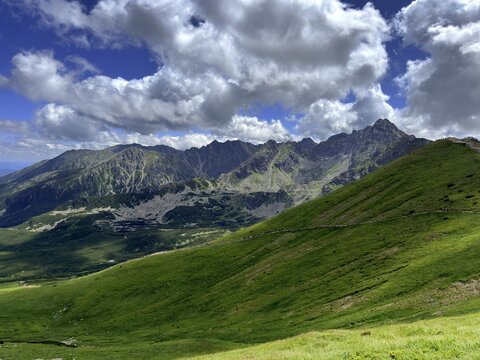 Dolina Gąsienicowa,  Tatry, Tatrzański Park Narodowy, TPN, Małopolska, Polska, Europa