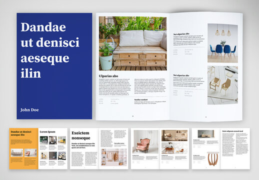 Elegant and Modern A3 Product Catalog
