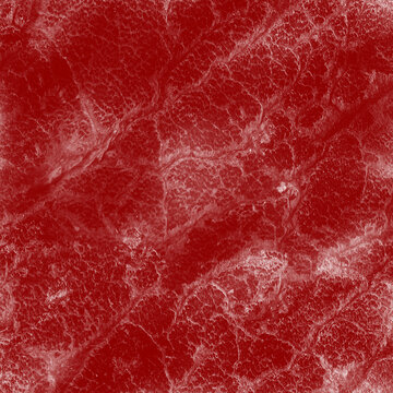 Red Marble Organic Texture Background with Veins and Abstract Fluid Pattern